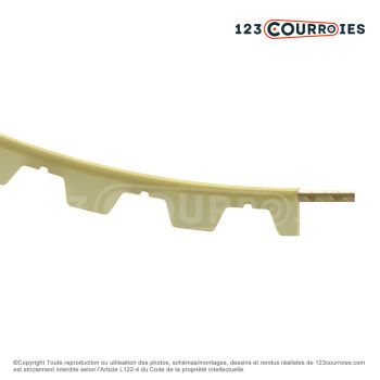 Le modèle de Courroie dentée en polyuréthane AT5-200-6 - AT5-200-6