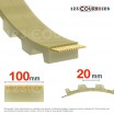 Le modèle de Courroie dentée ouverte 100AT20-PUSTEEL - 100AT20-PUSTEEL