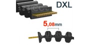 Courroie dentée DXL pas 5,08mm