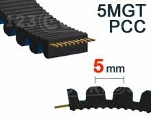 Nos modèles de Mini Polychain Carbon 5MGT PCC - Pas 5mm