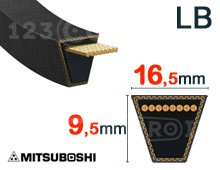 Nos modèles de 16,5mm x 9,5mm - LB (Mitsuboshi)